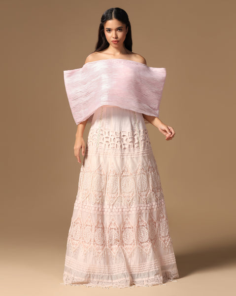 Blush Chanderi Reverie