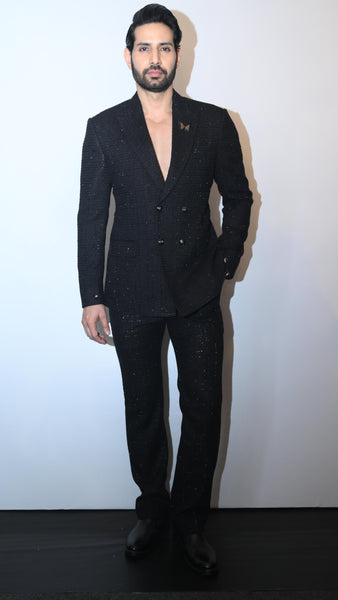 Shadow Monarch Double-Breasted Suit