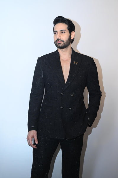 Shadow Monarch Double-Breasted Suit