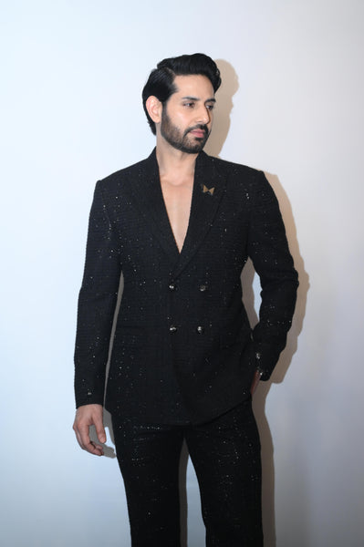 Shadow Monarch Double-Breasted Suit