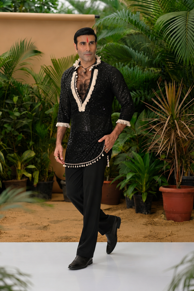 Midnight Luxe Tunic Kurta