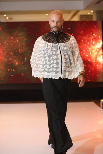 Floral Grace Cape
