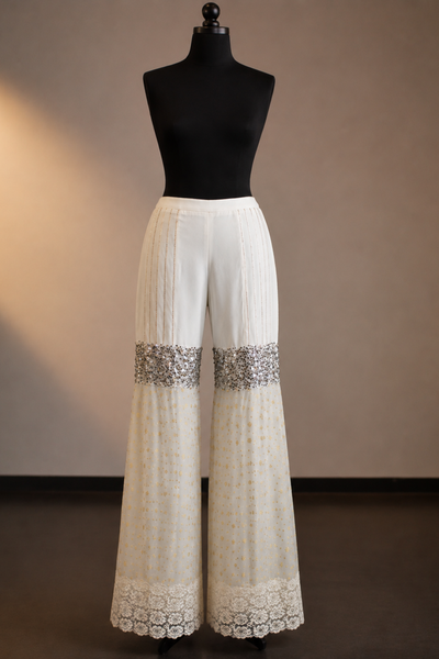 Moonlit Shimmer Sharara Set