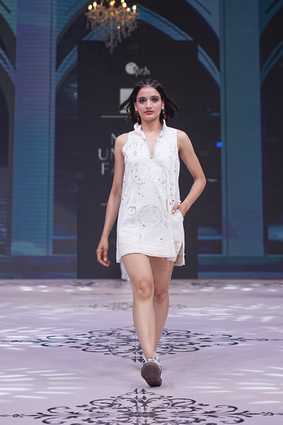 The Charkha Mirror Tunic