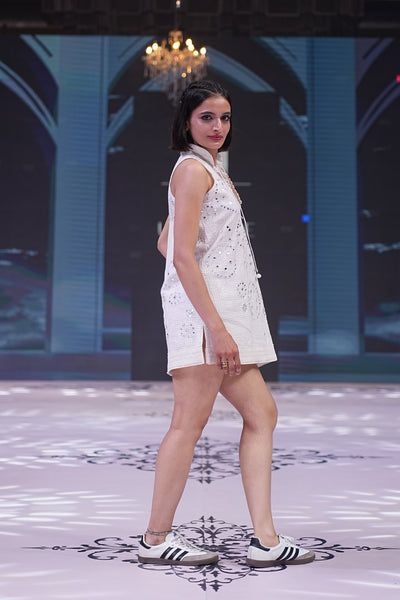 The Charkha Mirror Tunic