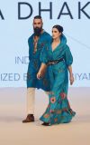 Blue Silk Embroidery Kurta Men